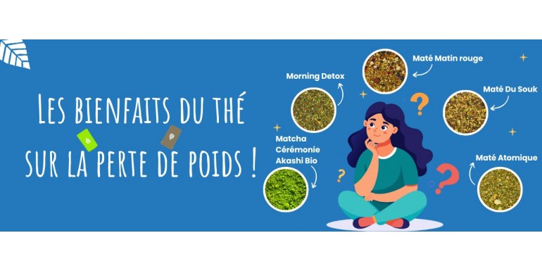 Les Bienfaits du Thé Vert, du Matcha et du Maté pour la Perte de Poids