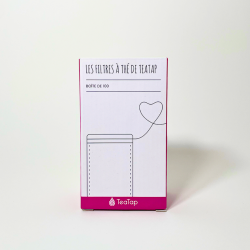 Filtre à thé TeaTap - Simple et pratique à remplir.