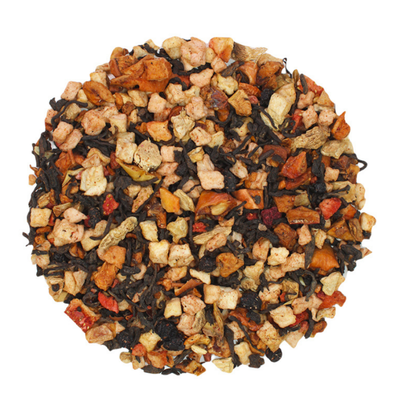 Red Quarter - Thé Pu-Erh, Fraise, Framboise, Myrtille - TeaTap