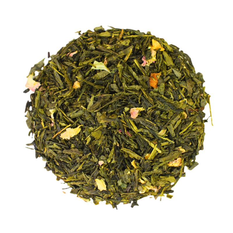Thé Vert Chinois Mangoustan Rose Mangue Fruit de la Passion | TeaTap