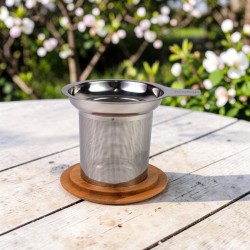 Infuseur inox qui révélera toutes les saveurs de vos thés préférés.